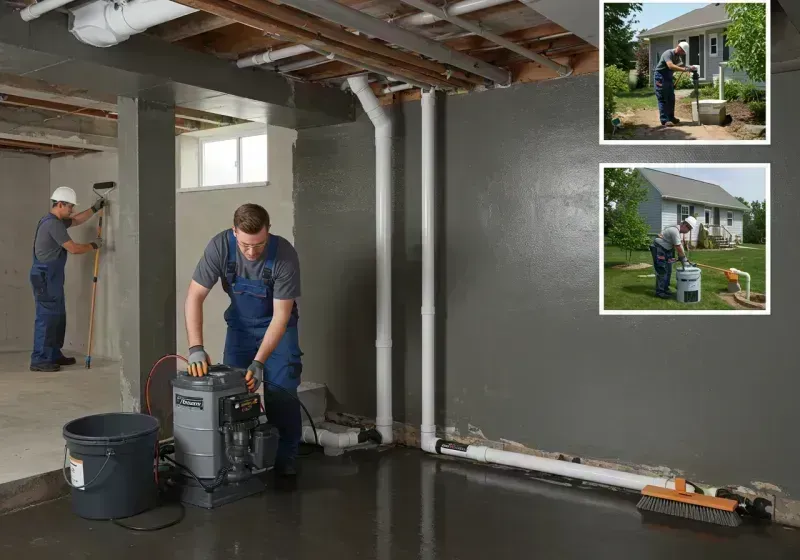 Basement Waterproofing and Flood Prevention process in Vardaman, MS